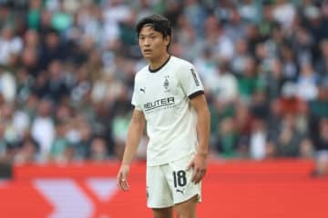 新天地で未だ無得点も…ボルシアMG暫定監督が町野修斗への期待を口に「圧倒的なクオリティーを発揮できる」