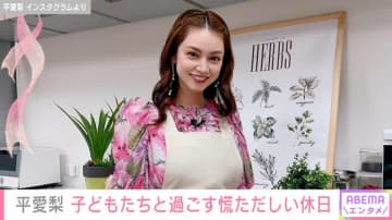 4兄弟バラバラの朝食が話題・平愛梨（40）、慌ただしい休日の4兄弟ショットに反響「みんなママに似て可愛らしい」