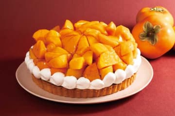秋限定♡ダッキーダックの「福岡県産高級柿・秋王タルト」で贅沢スイーツタイムを