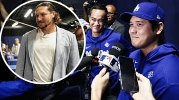 「なぜ私に一番速い球を投げた？」大谷翔平の会見にロイヤルズ選手が乱入　大谷の答えに「偶然だけどかわいそう」「二度あることは…」