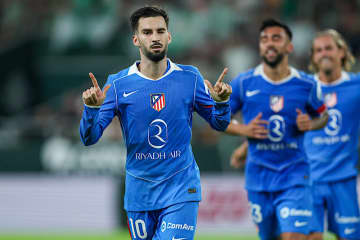 “新10番”が待望の移籍後初ゴール！　シメオネ監督、バエナにさらなる期待「まだまだポテンシャルを秘めている」