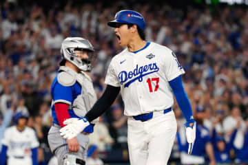 大谷翔平「ホッとしたような気持ち」　延長18回にフリーマンの一発でドジャース劇的勝利　大谷は2本塁打含む「1試合9出塁」の異次元の活躍