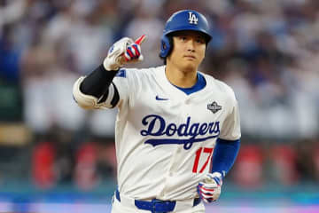 ドジャース・大谷翔平が1試合2本塁打の同点アーチ！　日本人新記録のポストシーズン通算11号弾