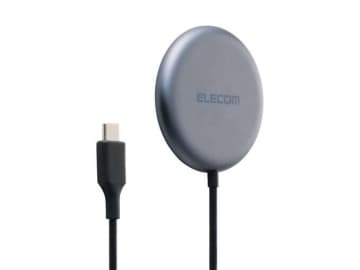 エレコム、国内メーカー初を謳うQi2 25W対応の無接点充電器