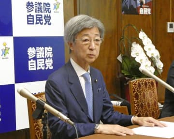 自民参院幹事長、内閣人事に懸念　裏金議員起用「望ましくない」
