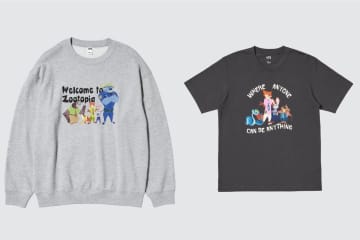 ユニクロUT『ズートピア』Tシャツ＆スウェット、ジュディ＆ニックや映画の名場面モチーフ