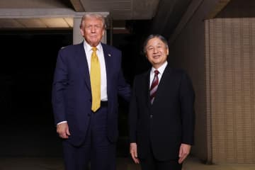 「敬意の表れですね」トランプ大統領　天皇陛下と対面時に見せた“とっさの行動”にSNS感心！安倍元首相の「アドバイス」の成果か