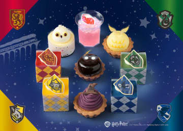 銀座コージーコーナーに『ハリー・ポッター』のプチケーキが登場！　“賢者の石”の世界観を表現
