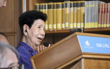 袴田さん姉、死刑廃止訴え　ローマの国際会議で