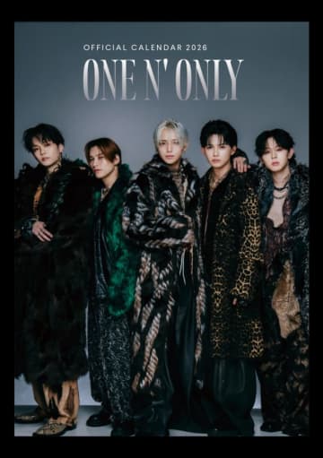 ONE N’ ONLYオフィシャルカレンダー、12.26発売！　2026年のテーマはKINGとPOP　表紙＆特典カット一挙解禁