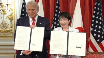 日米首脳 同盟強化を確認　高市首相「新たな黄金時代を」