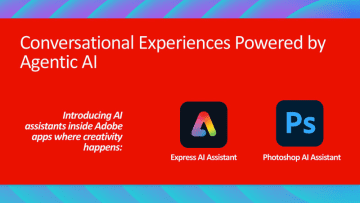 Adobe、Photoshop/Fireflyが自律的にコンテンツを作るエージェント型AIを追加