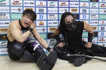 【新日本・ＳＪＴＬ】DOUKI＆SHO ４連勝で全勝Ｖ前進「誰もこのベルトに挑戦する権利がないってことだ」