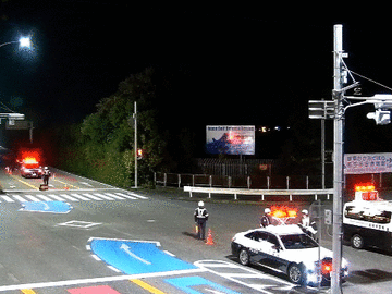 【国道21号】那加バイパス 各務原市内で事故 一部通行止め（28日22:15現在）