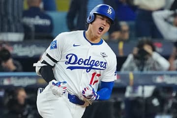 大谷翔平がWSで“新記録”→試合中に更新　死闘で生み出した衝撃数値…米で相次ぐ称賛