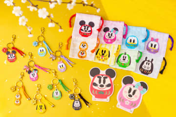 ディズニーのお正月、新作グッズ詳細！　和風姿のミキミニぬいば、手土産にぴったりなお菓子