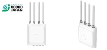 TP-Link、最大1024台接続できる屋内外対応Wi-Fi 6アクセスポイント「EAP668-Outdoor HD」発売