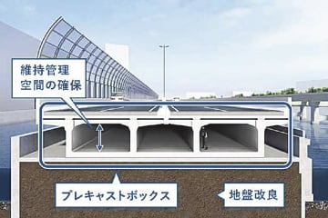 首都高速会社／羽田線更新下り線工事完了／大規模更新事業の初弾案件