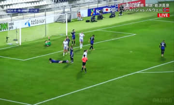 なでしこジャパンが落胆…“70m爆走カウンター”で失点「振りが速くて強烈」「パワーすげぇ」ノルウェー20歳に長谷川唯ら５人が翻弄された一部始終