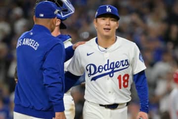 Bジェイズを驚かせた山本の“行動”　死闘で向かったブルペン「大きな敬意を払いたい」