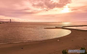 車中泊旅行にオススメ！　快適に、そして安全に楽しめる「RVパーク」最新情報　【 大阪府貝塚市・ RVパーク 二色の浜公園 海浜緑地】