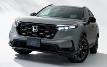 ホンダ、「CR-V」ハイブリッドモデルを日本初公開 日本専用「CR-V e:HEV RS BLACK EDITION」をモビショーに出展