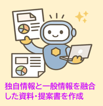 オリジナル性を反映した資料・提案書を自動作成！AIエージェント版「資料・提案書作成AIシステム」を提供開始