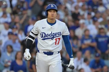 大谷翔平、6打席連続四球のWS新記録！　初回の第1打席で四球選ぶ、11打席連続出塁