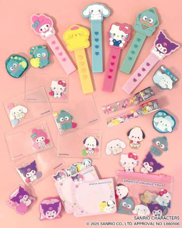 【サンリオ×サンキューマート】人気キャラが“ぷにゅ顔”で登場♡