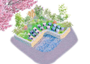 樹木葬「牛込庭苑」に新区画「優」がオープン！ガーデンデザイナーが手掛けた心豊かな墓地区画