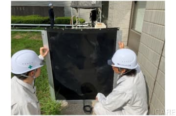 積水化学ら、ペロブスカイト太陽電池の建物外壁設置用の改良工法開発へ