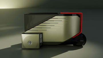 レクサス、ミニマムな室内空間をデザインした3輪モデル「LSマイクロコンセプト」世界初公開