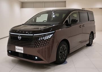 日産、新型エルグランドを初公開　「eパワー」搭載、燃費性能が大幅に向上