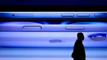 米アップル、時価総額４兆ドルに　エヌビディアとマイクロソフトに続く３社目
