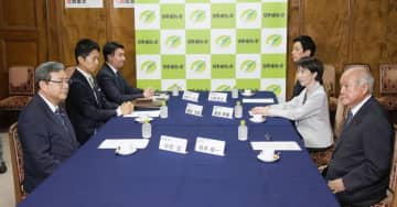自維、政策実現に協議体設置へ　連立政権合意後初の幹部会合