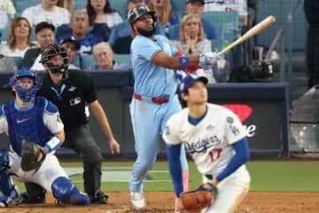 「一流のバッター」大谷翔平から逆転弾のゲレーロJr.、「凄い技」と絶賛する打撃技術を元MLB戦士が解説「インコース寄りに来たけど…」