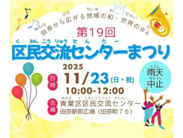 【青葉区】田奈から“地域の和”を広げる