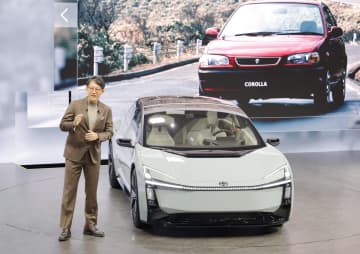東京で乗り物の祭典、未来描く　トヨタは新型カローラ発表