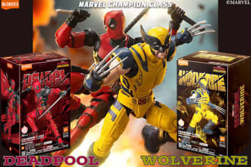 「デッドプール」と「ウルヴァリン」の可動プラモデルが12月発売
