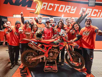 【KTM】タイトル獲得記念「エンデューロGPワールドチャンピオンキャンペーン」＆「0％クレジット」を開催！