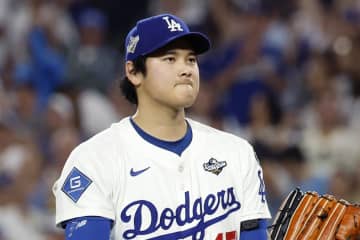 ドジャース敗れてWS２勝２敗　先発・大谷翔平は７回途中４失点で負け投手に…ブルペン陣が火消しできず続々失点
