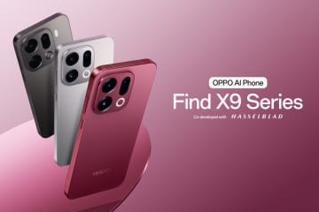 OPPO、グローバル向けに「Find X9」シリーズを発表　大容量バッテリーやHasselblad監修カメラを搭載
