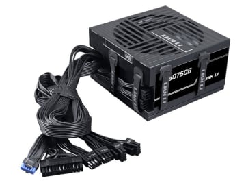 使わないケーブルを側面に縛っておけるATX電源がLian Liから、容量違いで3種類