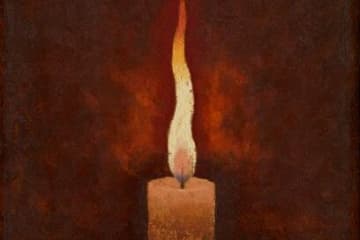 洋画家・髙島野十郎の展覧会が大阪で、《蝋燭》《月》など約150点から見る“徹底的な写実表現”