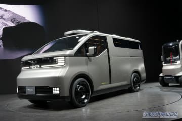 これが新型ハイエース!? JMS 2025でコンセプトモデルを世界初公開！