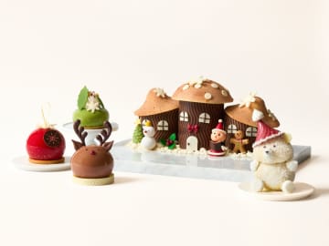 まるで飛び出す絵本！ザ・ペニンシュラ東京の「ギフトボックス」風クリスマスケーキコレクションが可愛すぎ！ルナトカイ＆ベアの新作も