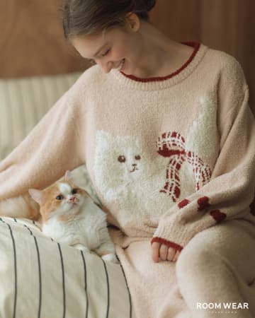 モフモフかわいい…♪ PEACH JOHNから猫モチーフのルームウェアでたよ！