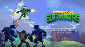 公式公認『Halo』ファンメイドゲーム『Spartan Survivors』Steamで無料配信！ヴァンサバ系ローグライト弾幕ACT