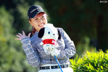 “ナイスバディダンス”で初参戦のネクヒロを盛り上げる！　挫折を乗り越えた“踊れるゴルファー”廣岡絵美理