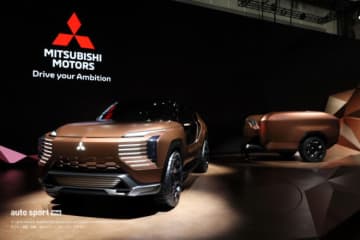 ミツビシ、PHEV搭載のSUV『エレバンス・コンセプト』を世界初披露。クルマで過ごす時間の上質さを追求